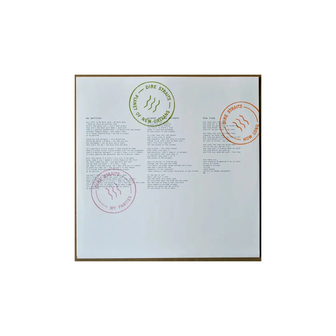 LP2 Dire Straits: On Every Street