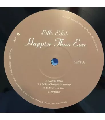 LP2 Billie Eilish: HAPPIER THAN EVER