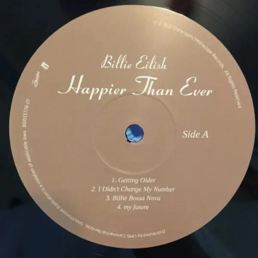 LP2 Billie Eilish: HAPPIER THAN EVER