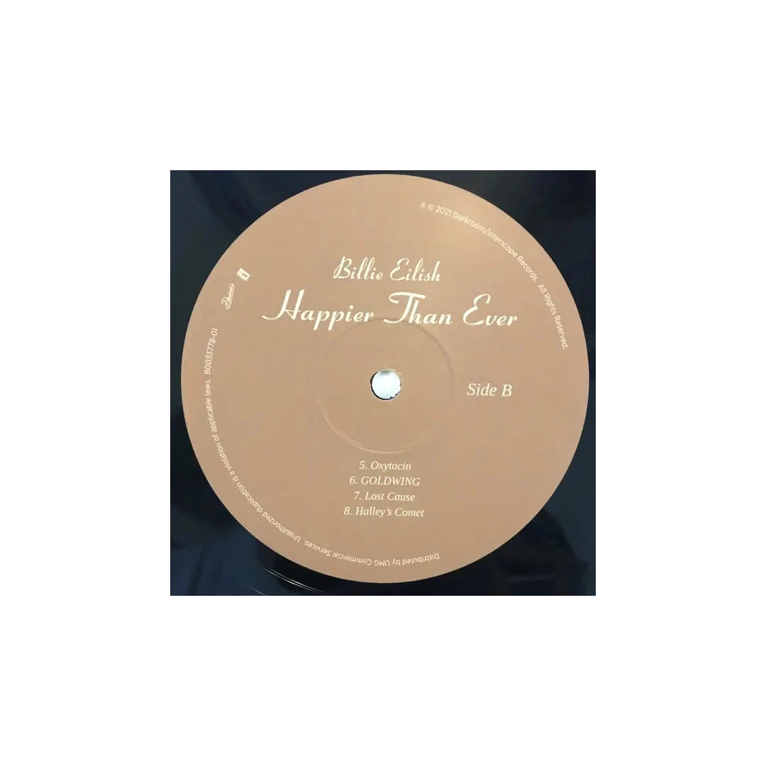 LP2 Billie Eilish: HAPPIER THAN EVER