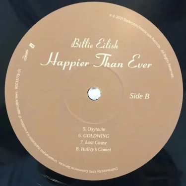 LP2 Billie Eilish: HAPPIER THAN EVER