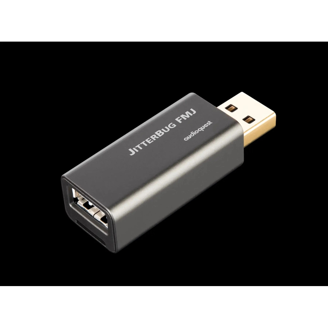 AudioQuest JitterBug FMJ USB 2.0 Фільтр шумів даних та живлення AudioQuest JitterBug FMJ USB 2.0 Фільтр шумів даних та живлення