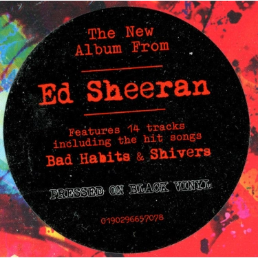 LP Ed Sheeran: Equals