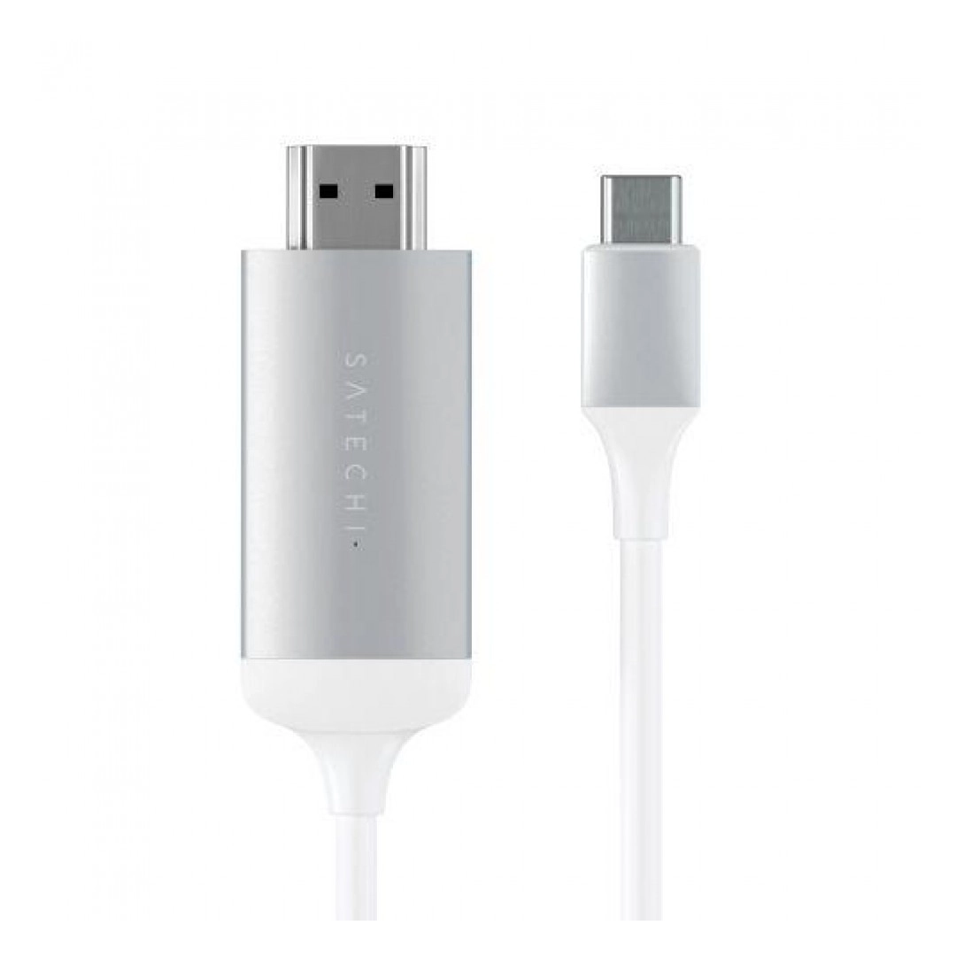 Кабель Satechi Type-C до 4K HDMI Silver (ST-CHDMIS)