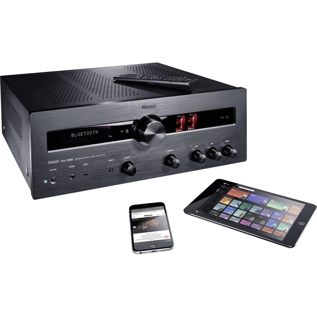 Гібридний стереопідсилювач Magnat MA 900 Black Гібридний стереопідсилювач Magnat MA 900 Black