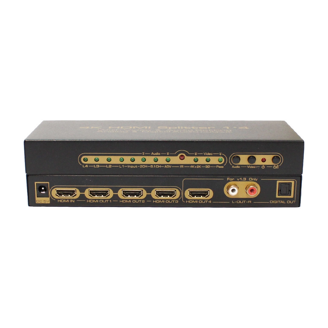 AirBase K-SP14A4K 1x4 4K HDMI Splitter