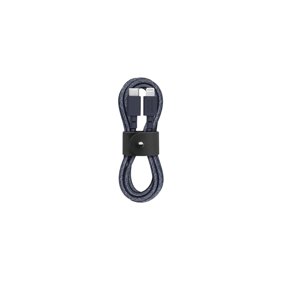 Native Union Belt Cable USB-C to Lightning Indigo