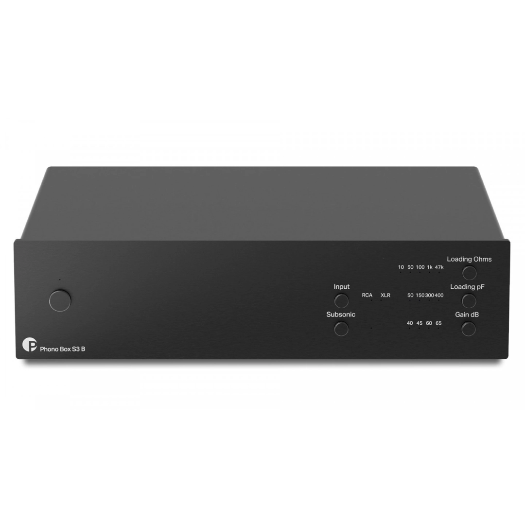 Фонокорректор Pro-Ject PHONO BOX S3 B Black