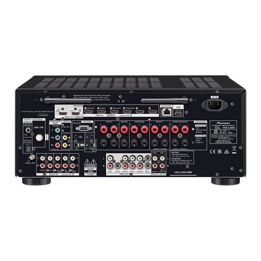 Pioneer VSX-LX505 Black