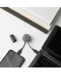 Кабель Native Union Key Cable USB-C to Lightning Zebra (KEY-KV-CL-ZEB)