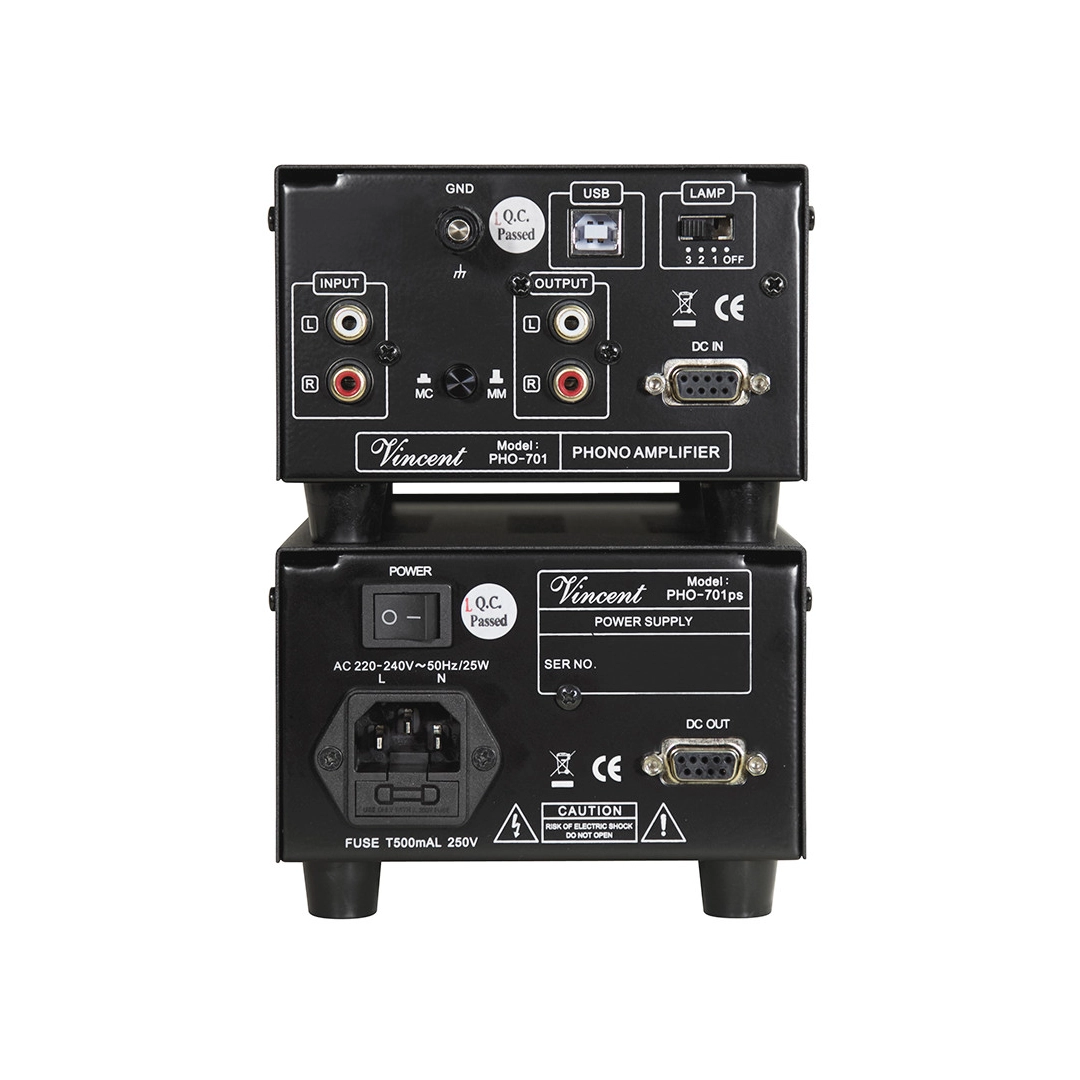 Vincent PHO-701 Silver Підсилювач фону