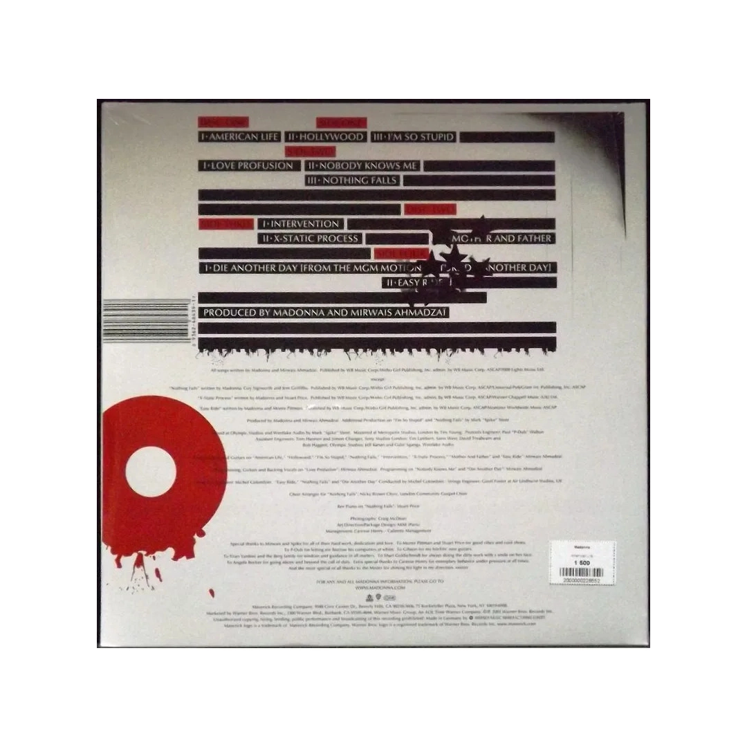 Вінілова платівка Madonna: American Life