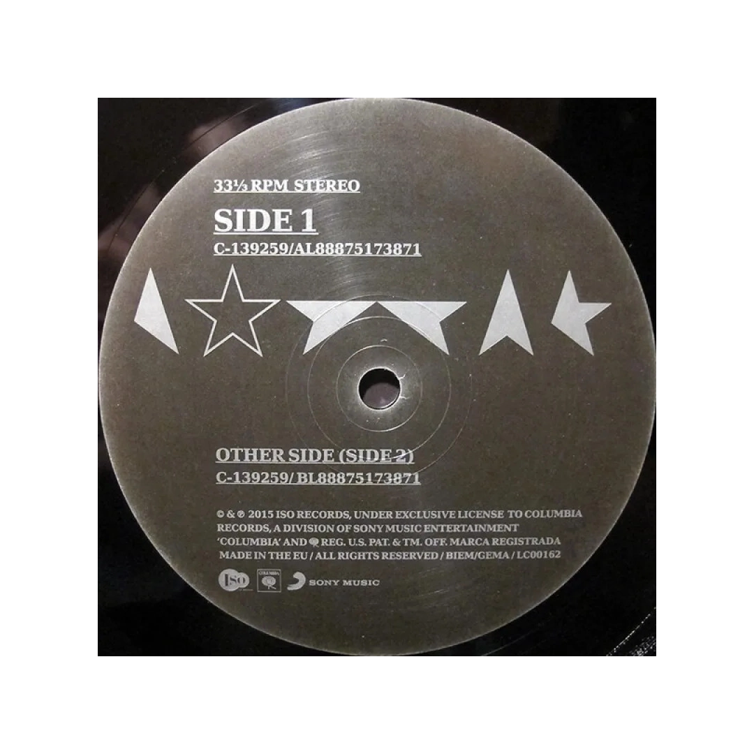 Вінілова платівка David Bowie: Blackstar -Hq/Gatefold