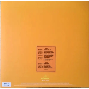 Вінілова платівка LP David Bowie: Low (Orange Vinyl Album)