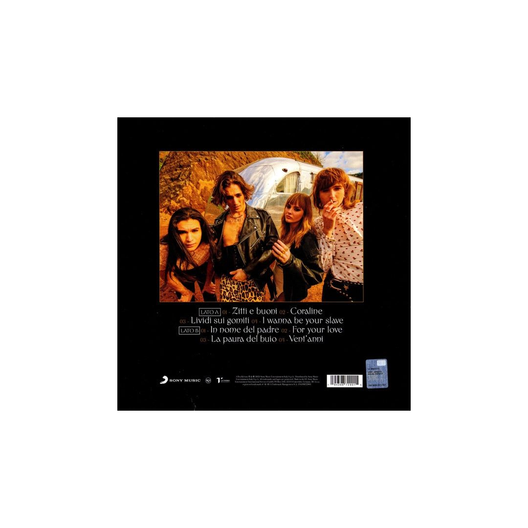 Вінілова платівка LP Maneskin: Teatro D'Ira Vol. I (Orange Vinyl)