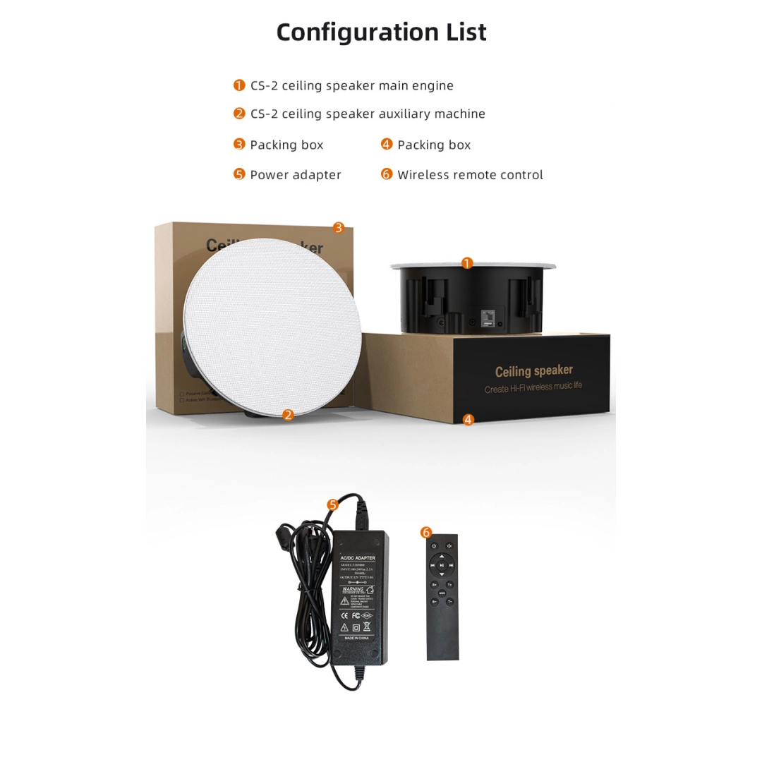 Стельовий динамік Cloudyx CS-2 Ceiling speaker Стельовий динамік Cloudyx CS-2 Ceiling speaker