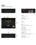 FX-AUDIO FX03 MINI Type-C DAC ESS9028Q2M SA9137L Підтримка DSD64 DSD128 DSD 256 або PCM 32 біт / 384 кГц