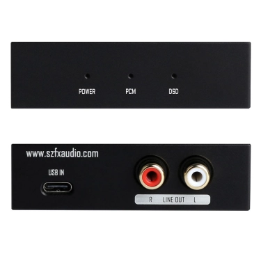 FX-AUDIO FX03 MINI Type-C DAC ESS9028Q2M SA9137L Підтримка DSD64 DSD128 DSD 256 або PCM 32 біт / 384 кГц