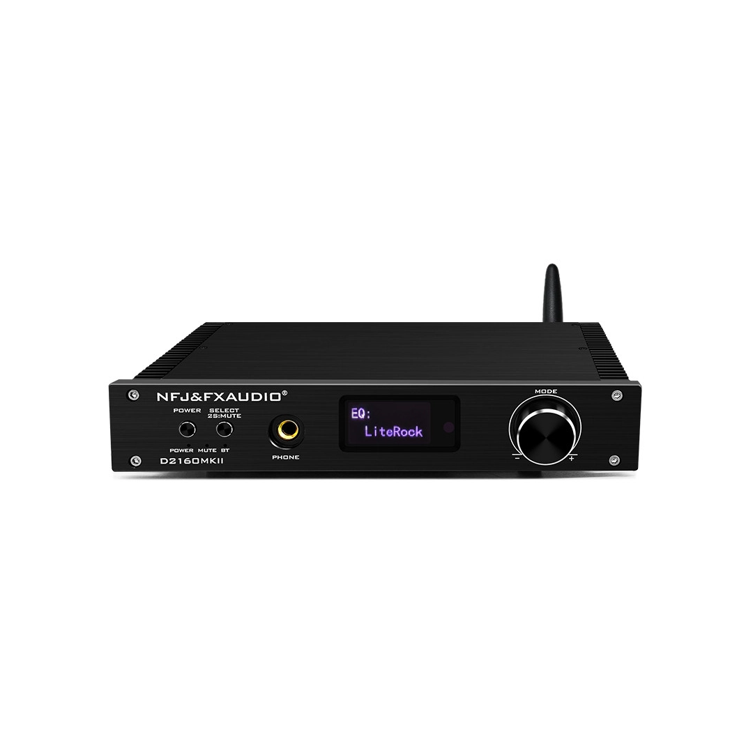 FX-Audio D2160MKII Black 150 Вт клас D Цифровий HiFi підсилювач Bluetooth