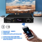 FX-Audio D2160MKII Black 150 Вт клас D Цифровий HiFi підсилювач Bluetooth