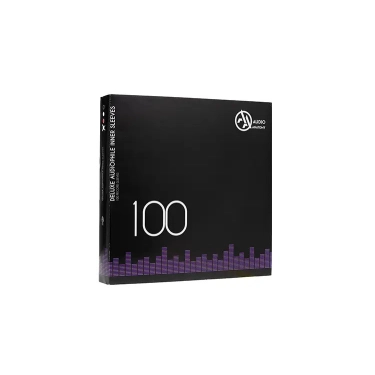 Audio Anatomy Антистатичні внутрішні конверти для платівок Deluxe Audiophile Antistatic Inner Sleeves Black 100 X 12