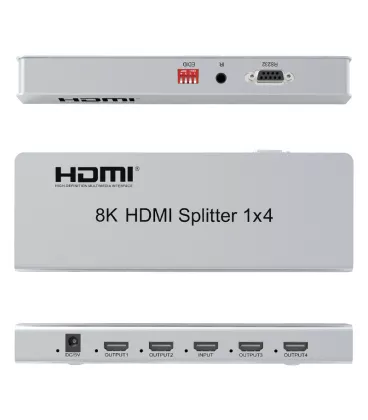 Спліттер 8K 1X4 HDMI V2.1 AirBase HD-SP1421