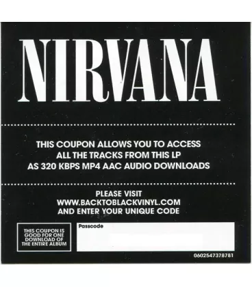 Вінілова платівка I-DI LP Nirvana: Nirvana