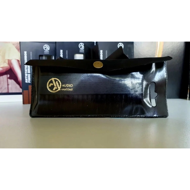 Щітка для чищення вінілу Audio Anatomy Oak Wood Brush Black With Antistatic Goat And Nylon Fiber - Deluxe Dry & Wet Cleaning Щітка для чищення вінілу Audio Anatomy Oak Wood Brush Black With Antistatic Goat And Nylon Fiber - Deluxe Dry & Wet Cleaning