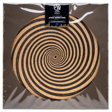 Сліпмат Audio Anatomy Spiral Cork - Diameter 295mm - Thickness 3mm