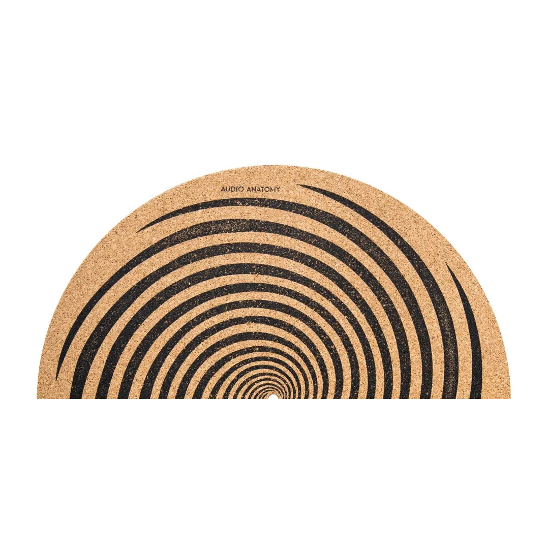 Сліпмат Audio Anatomy Spiral Cork - Diameter 295mm - Thickness 3mm