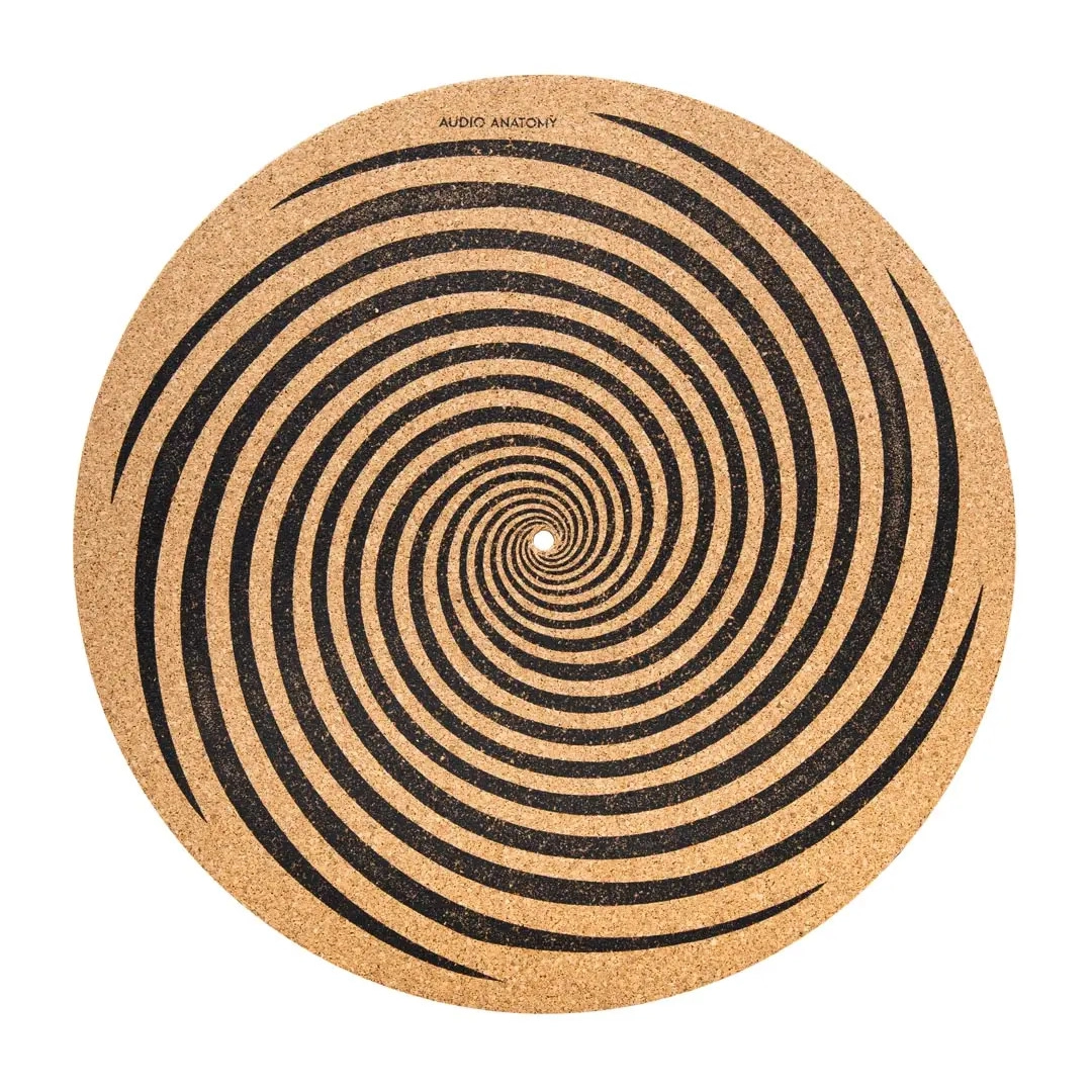 Сліпмат Audio Anatomy Spiral Cork - Diameter 295mm - Thickness 3mm