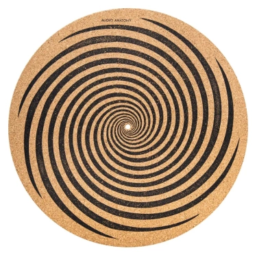 Сліпмат Audio Anatomy Spiral Cork - Diameter 295mm - Thickness 3mm