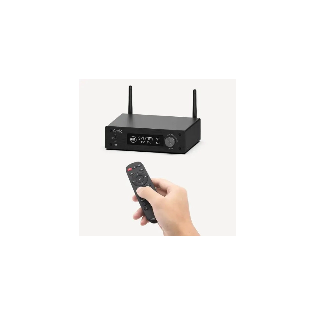 Підсилювач Arylic H50 Wireless Stereo Amplifier Підсилювач Arylic H50 Wireless Stereo Amplifier