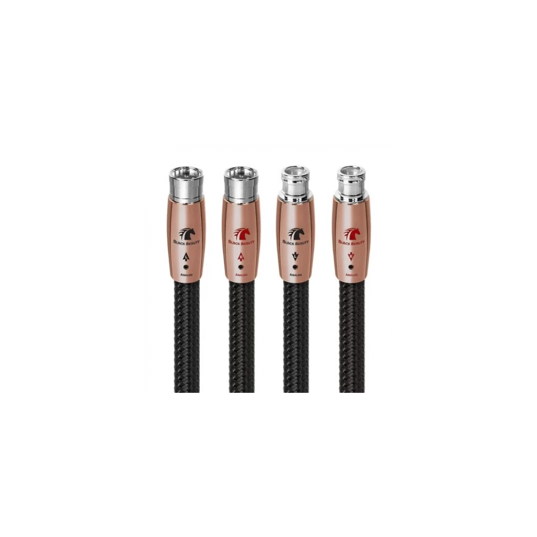 Cable Audioquest Pair 1.0m BLACK BEAUTY XLR