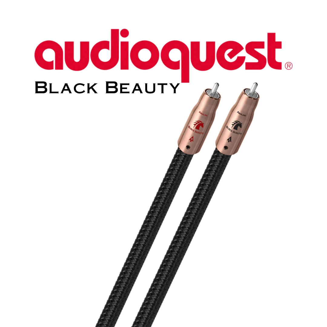 Кабель Audioquest Pair 1.0m Black Beauty RCA Кабель Audioquest Pair 1.0m Black Beauty RCA