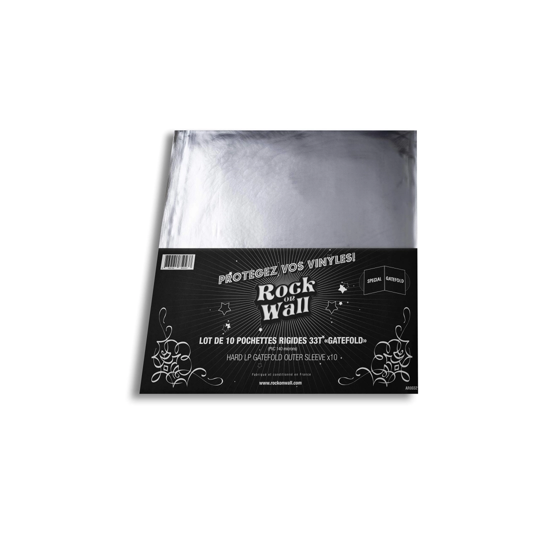 Зовнішній конверт для платівок Rock On Wall 10 X Pvc 12 Inch Gatefold Outer Sleeves - 140 Micron