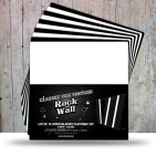 Розділювач платівок Rock On Wall 10 X Plastic Vinyl Divider Includes 5 X Black 5 X White Розділювач платівок Rock On Wall 10 X Plastic Vinyl Divider Includes 5 X Black 5 X White