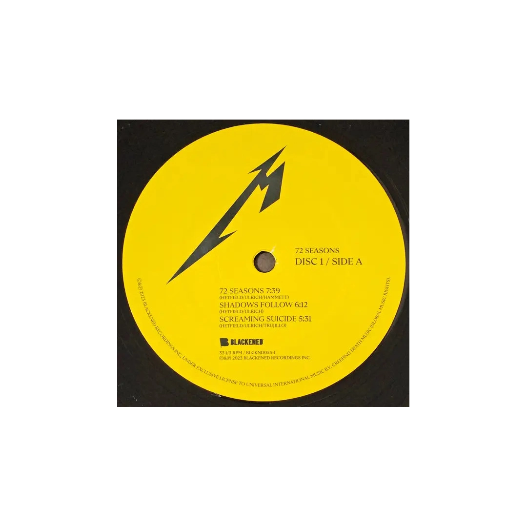 Вінілова платівка LP2 Metallica: 72 Seasons