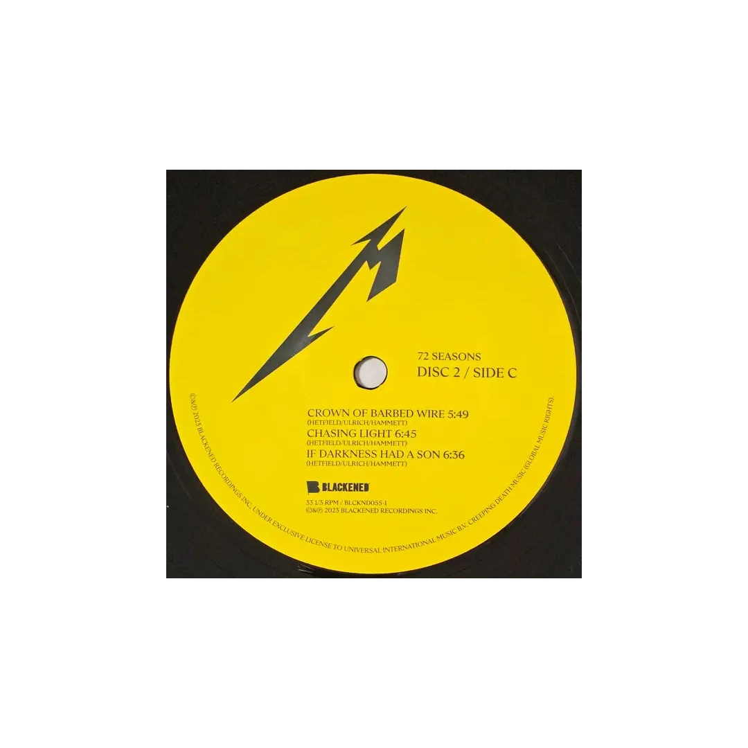 Вінілова платівка LP2 Metallica: 72 Seasons