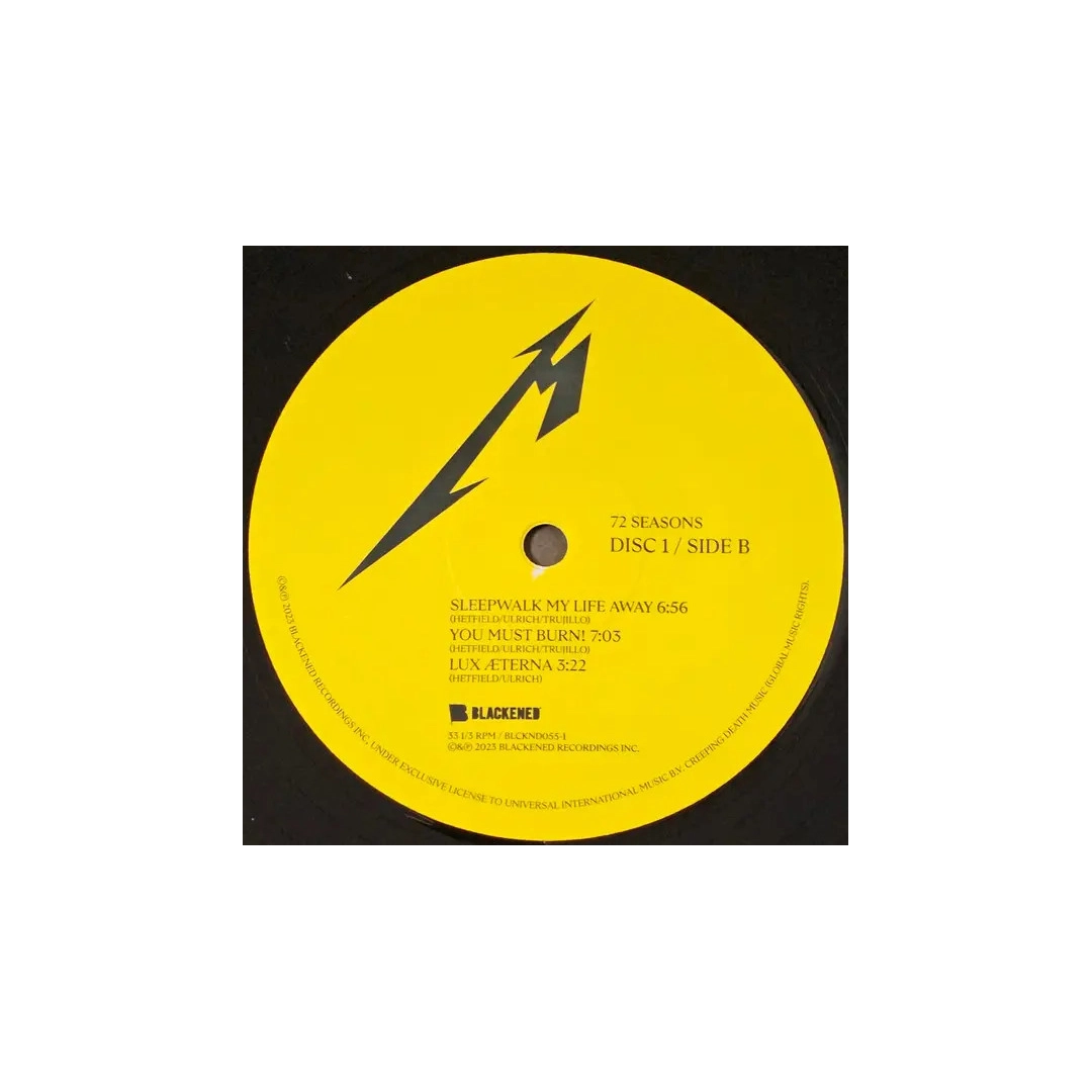 Вінілова платівка LP2 Metallica: 72 Seasons