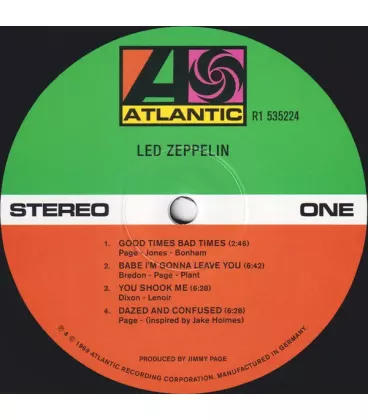 Вінілова пластинка I-DI LP Led Zeppelin: Led Zeppelin I