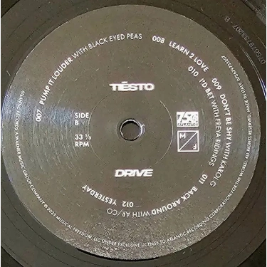 Вінілова платівка LP Tiesto: Drive