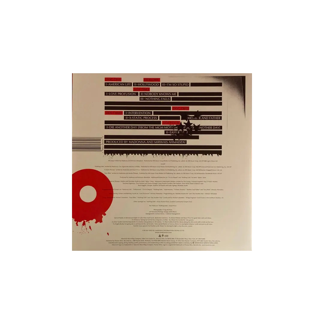 Вінілова платівка LP2 Madonna: American Life