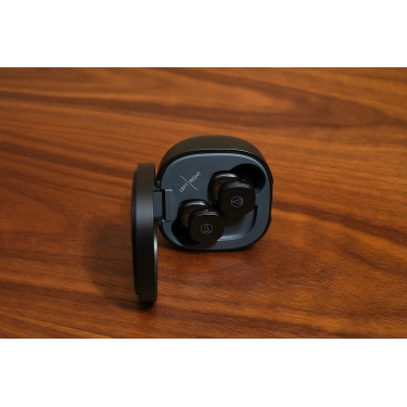 Навушники Audio-Technica ATH-SQ1TW Black