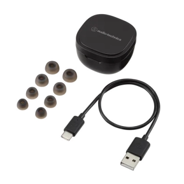 Навушники Audio-Technica ATH-SQ1TW Black