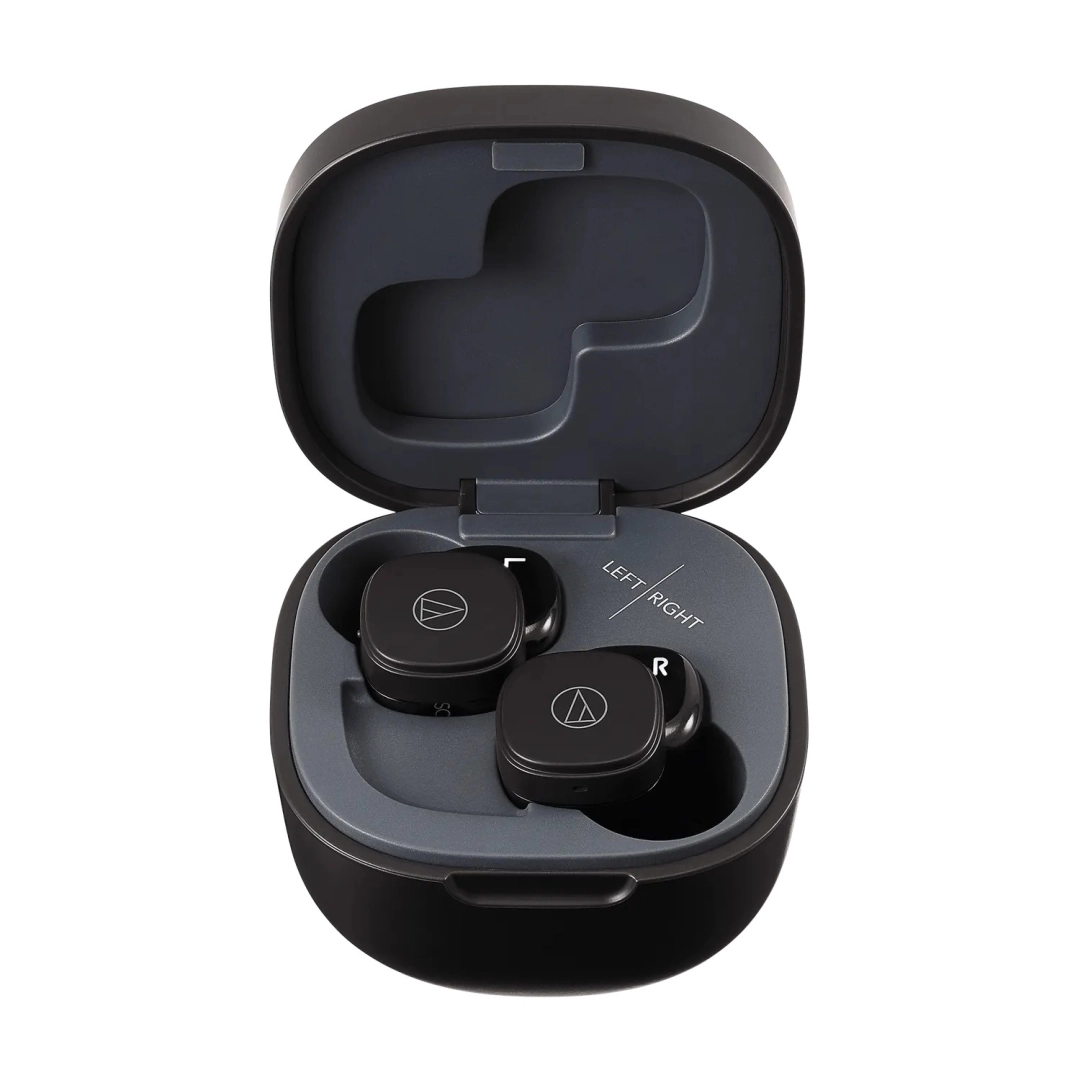 Навушники Audio-Technica ATH-SQ1TW Black