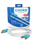 Акустичний кабель Chord C-line 2RCA to 2RCA 0.5m