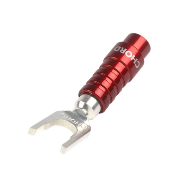 Акустична лопатка Chord ChordOhmic ChorAlloy Spade SHORT CRIMP & Red ABS Cap