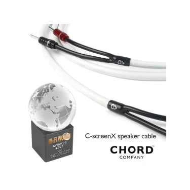 Акустичний кабель Chord C-screenX CUSTOM Speaker Cable 2.5 m pair