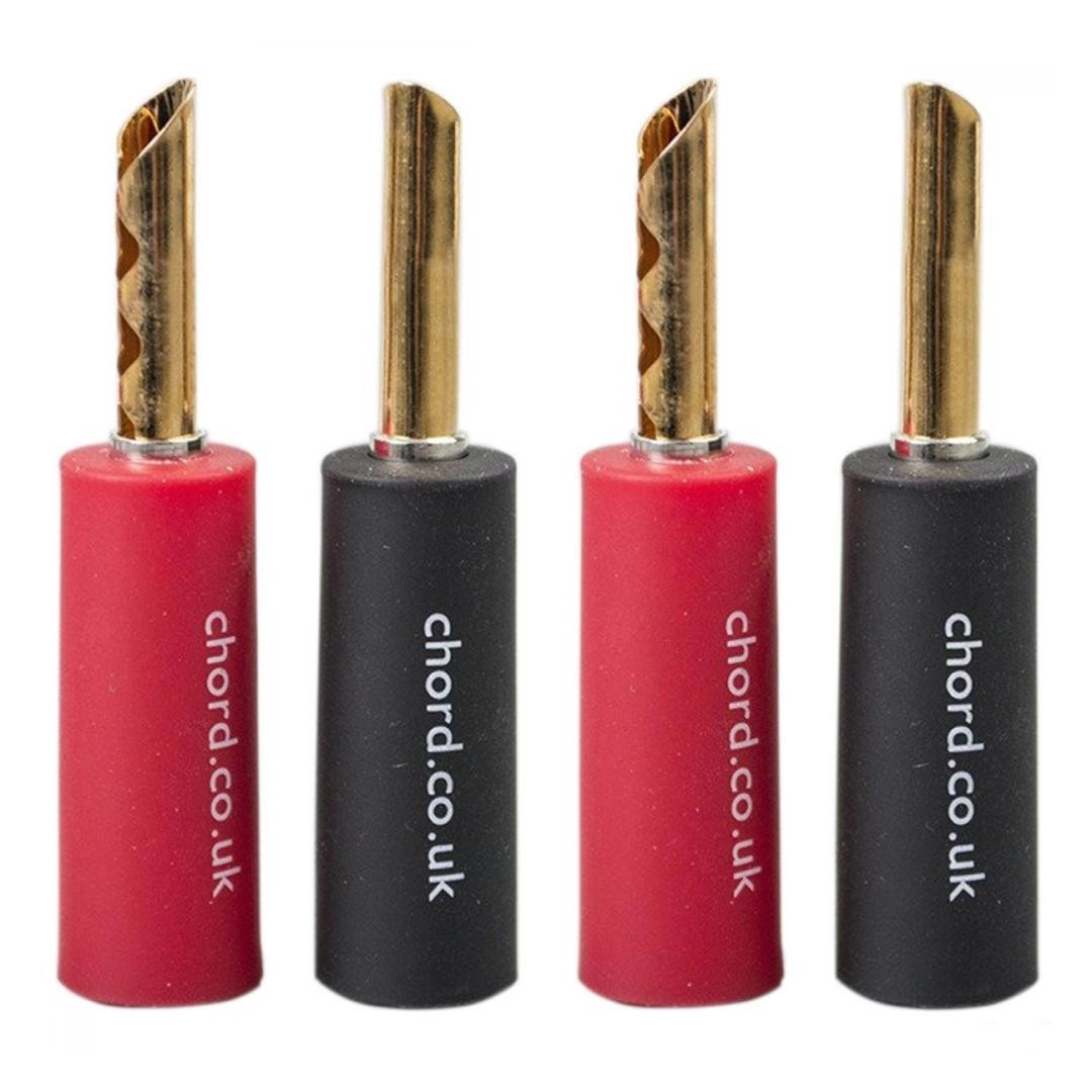 Connectors Chord Banana Plug Kit - 4 Screw Type